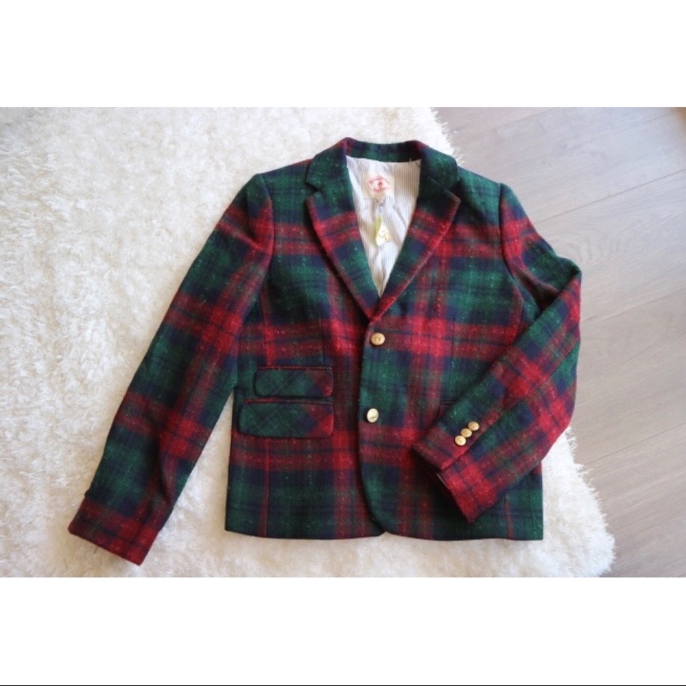 Brooks Brothers | Plaid Blazer | Size 14